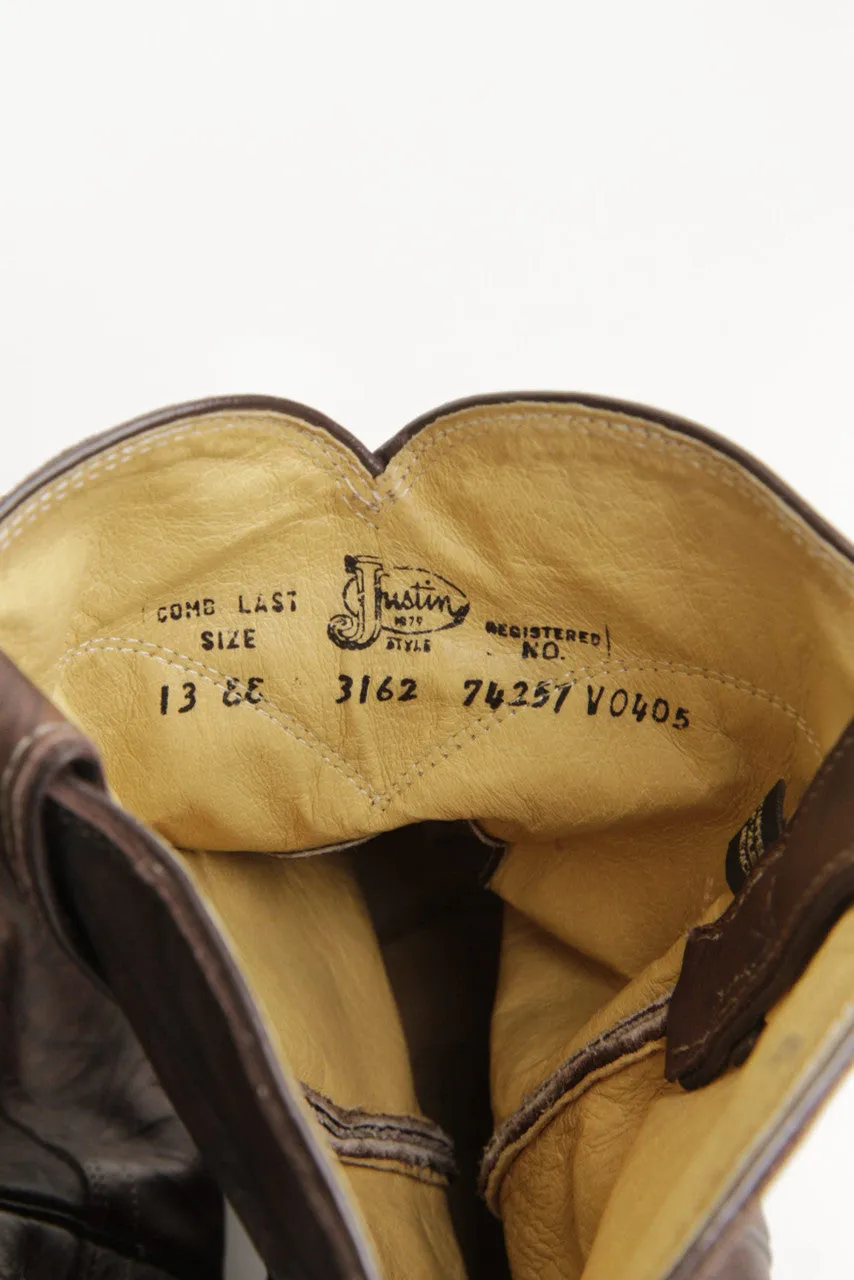 13 EE Justin Cowboy Boot