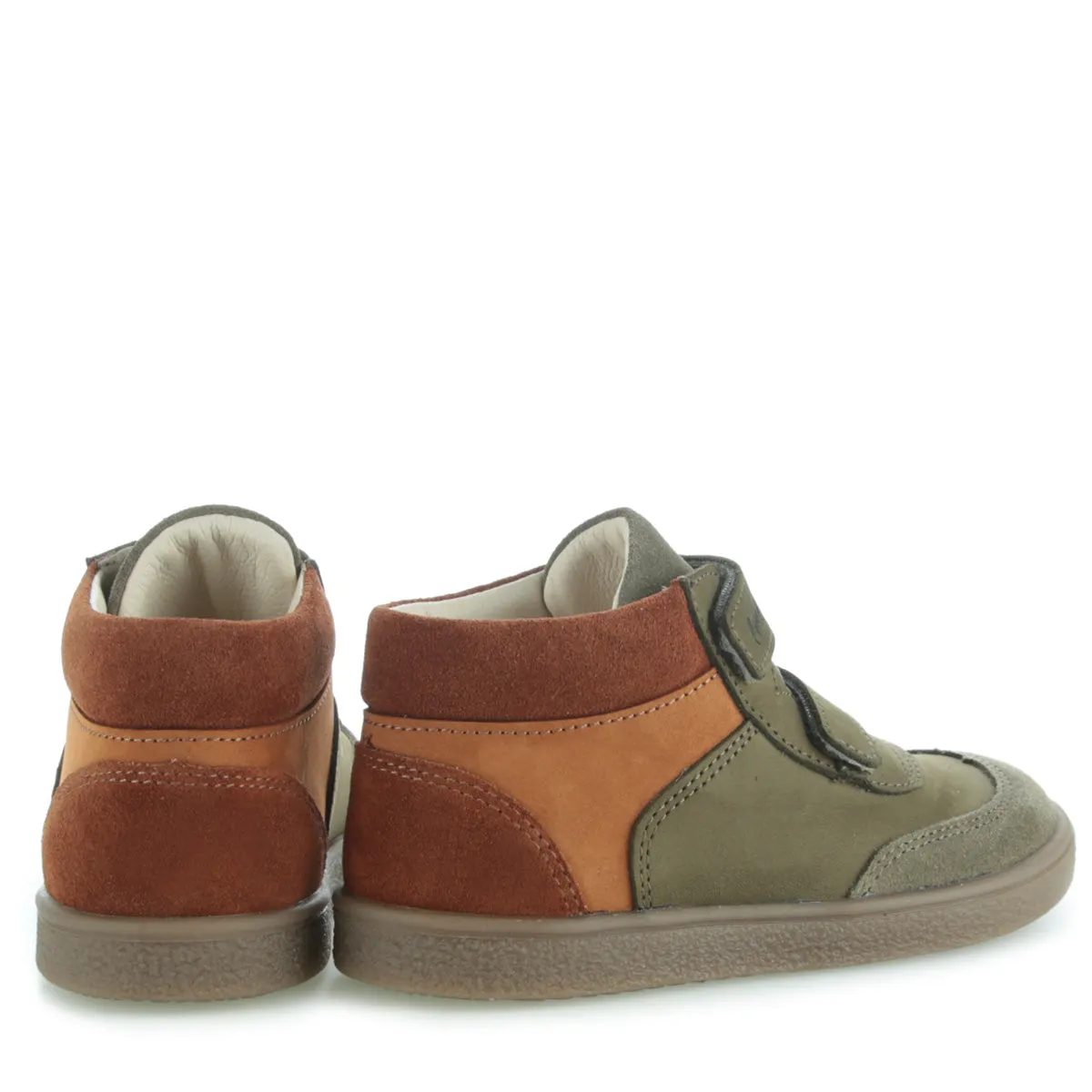 (2754A) Emel first velcro shoes - Green