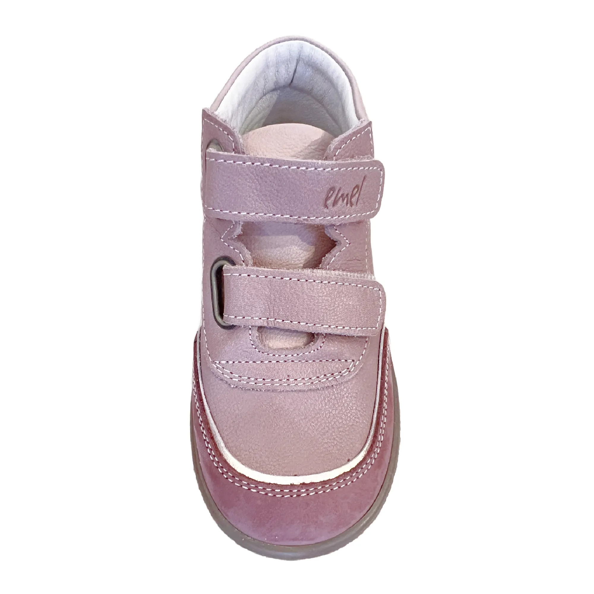 (2754D-7) Emel velcro shoes - pink