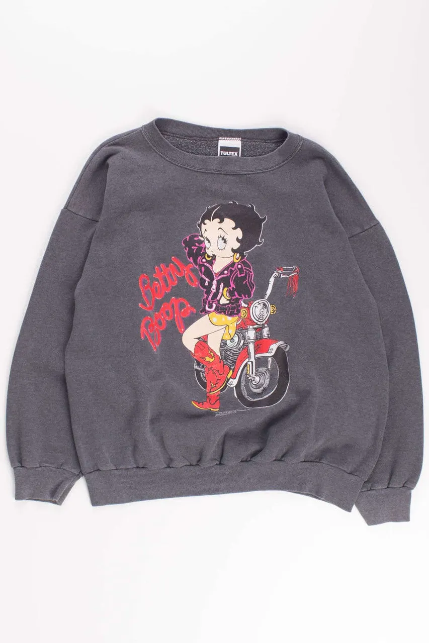 '94 Betty Boop Rider Sweatshirt