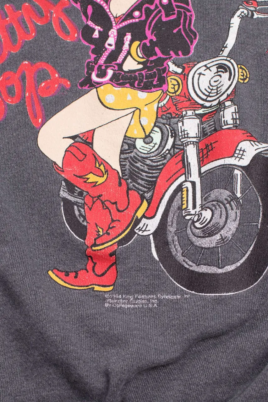 '94 Betty Boop Rider Sweatshirt