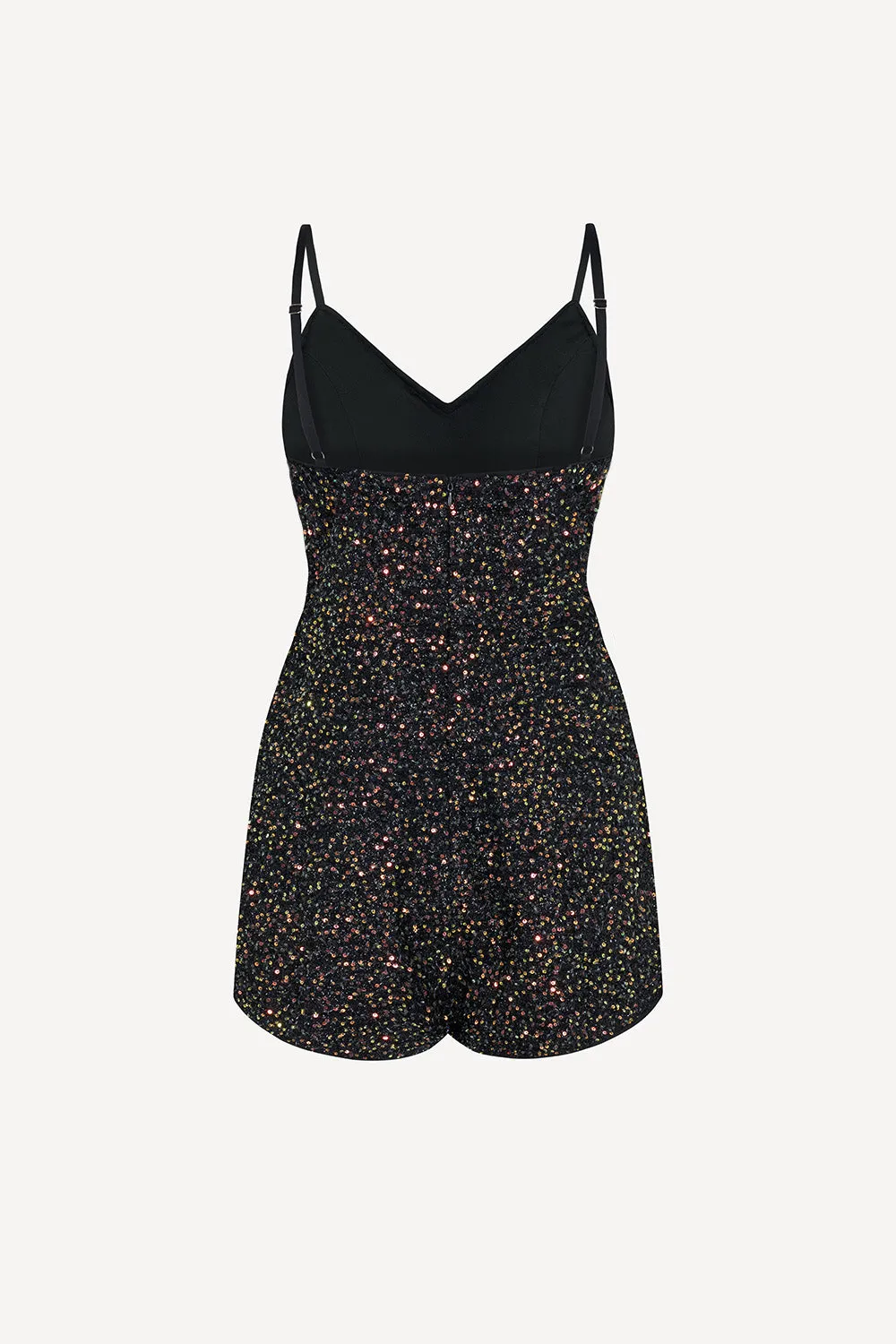 Bon Bon playsuit in black