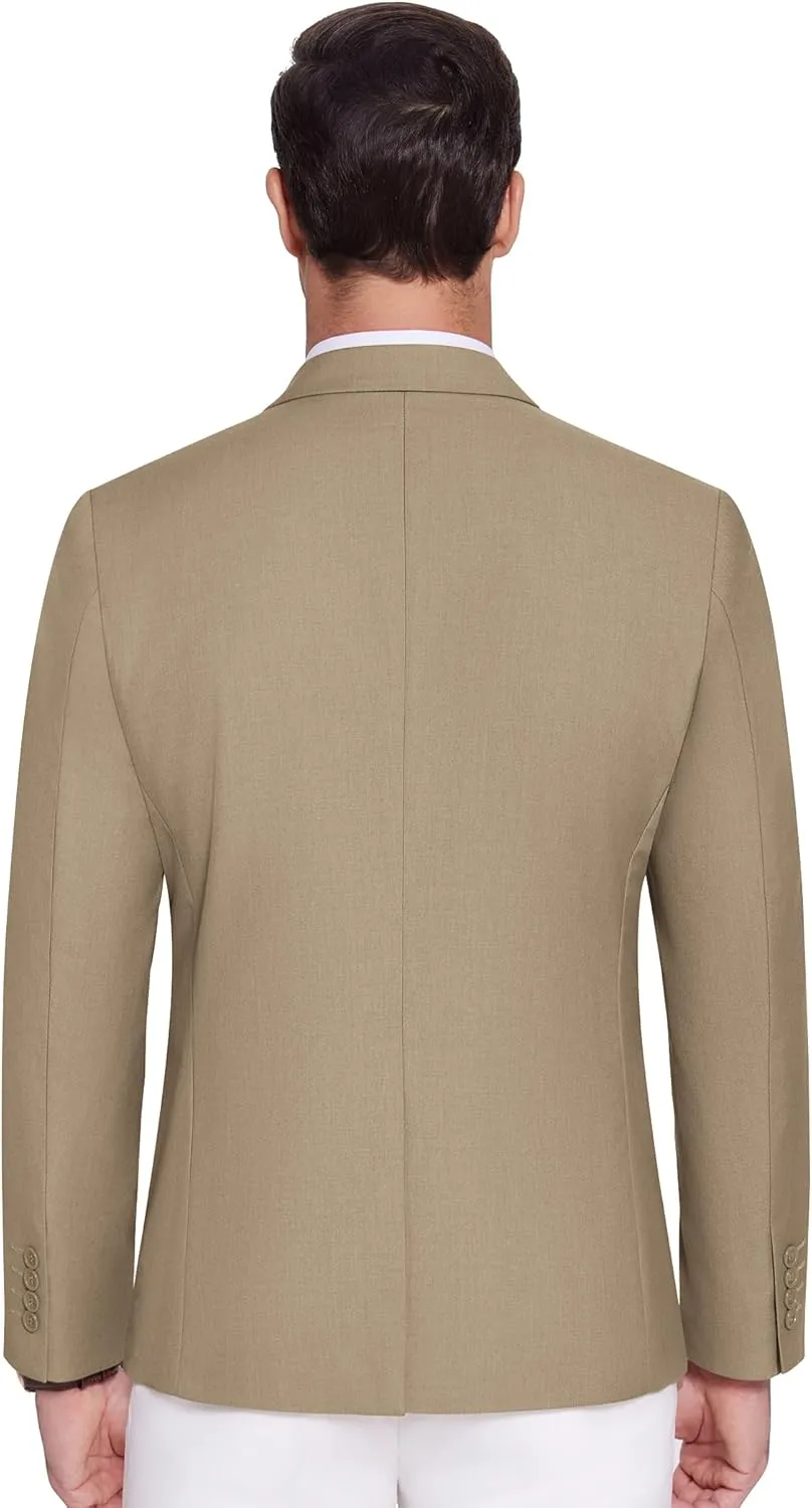 COOFANDY Men's Casual Blazer Lightweight Sport Coats Two Buttons Slim Fit Suit Jacket for Business Wedding Dress