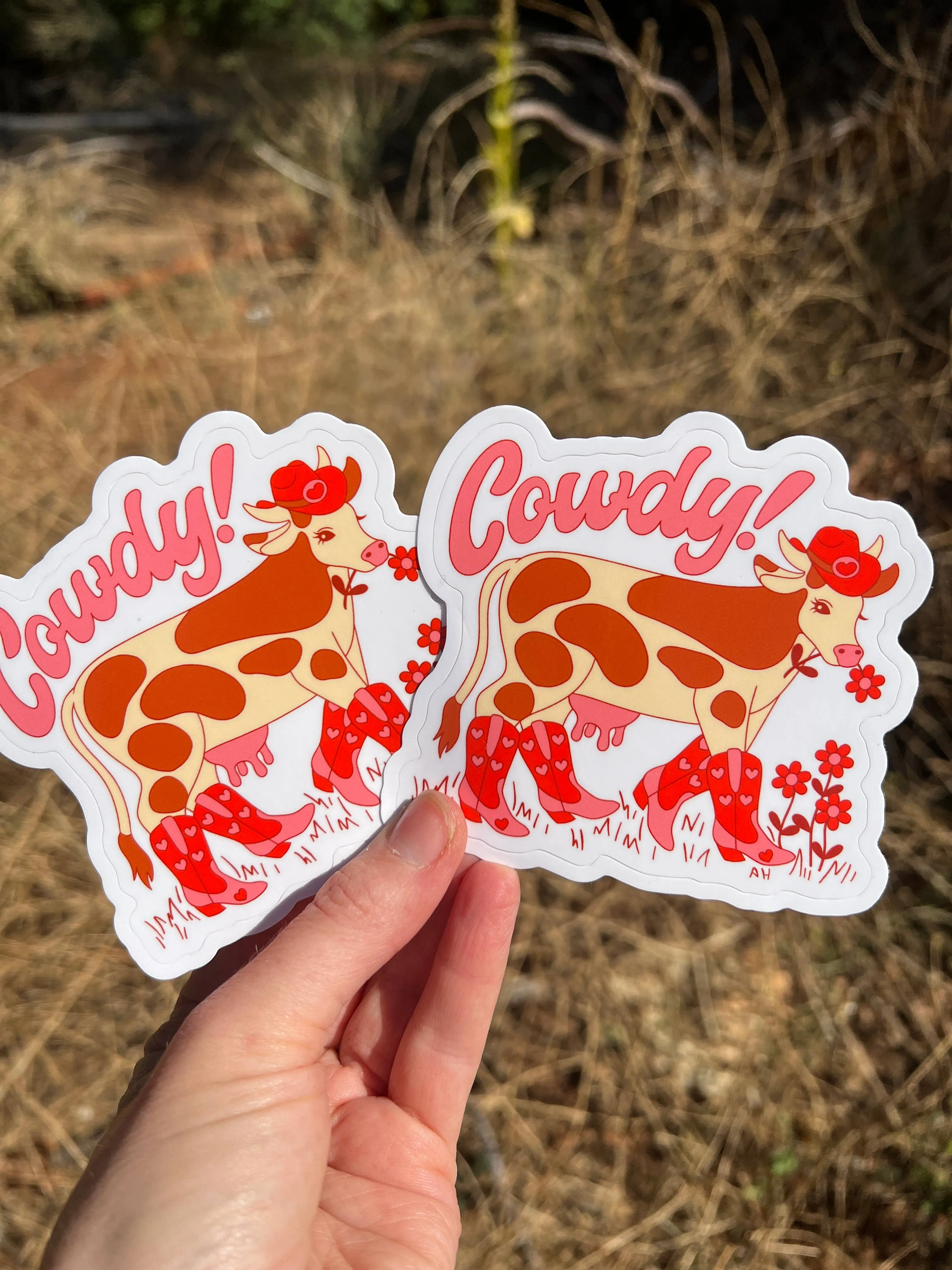 Cowdy! STICKER 3 Inch