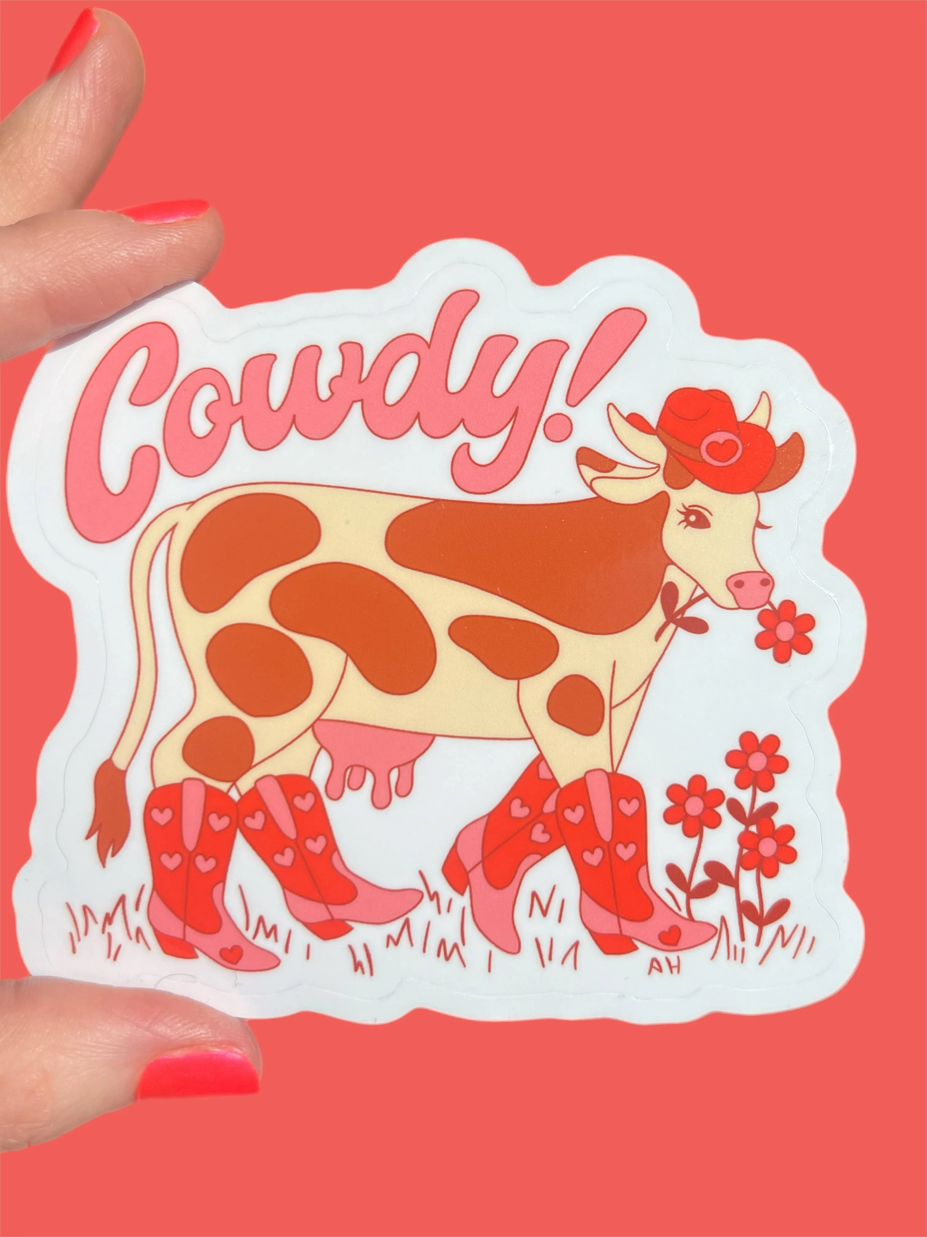 Cowdy! STICKER 3 Inch