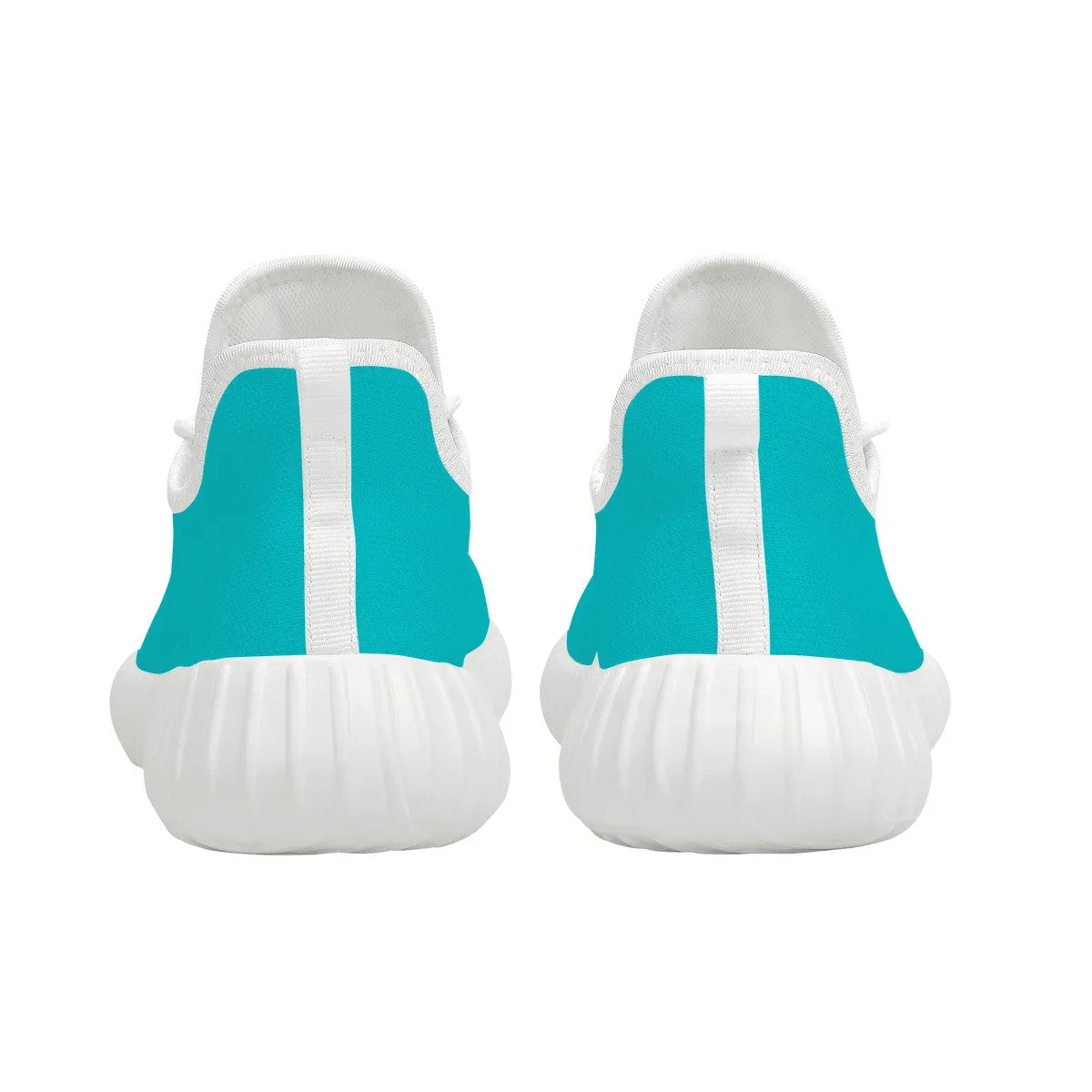 D19 Mesh Knit Sneakers - White