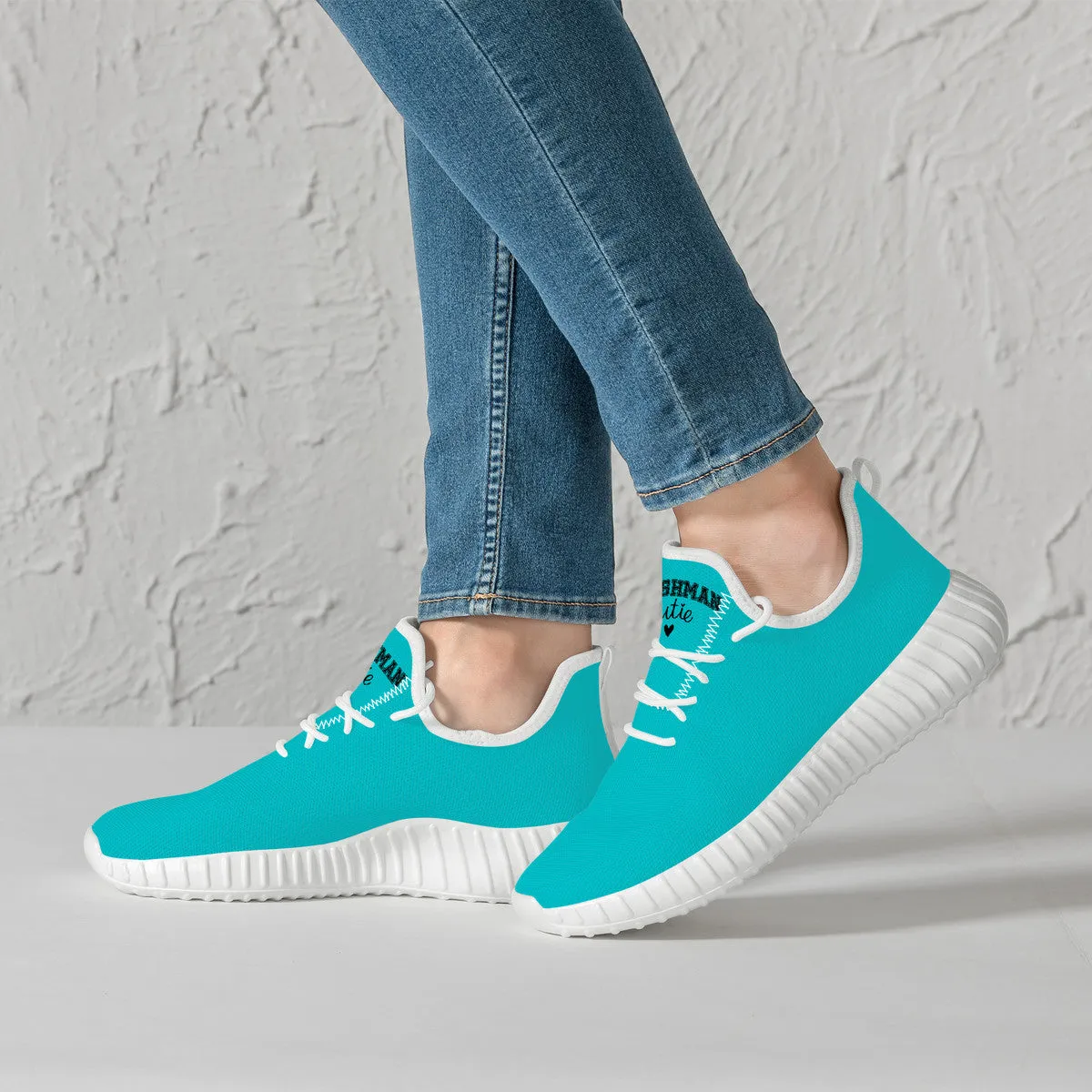D19 Mesh Knit Sneakers - White