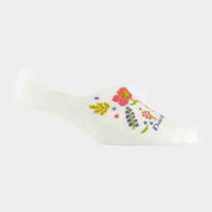 Darn Tough - 6072 Women's Garden Party - No-Show Lifestyle - White