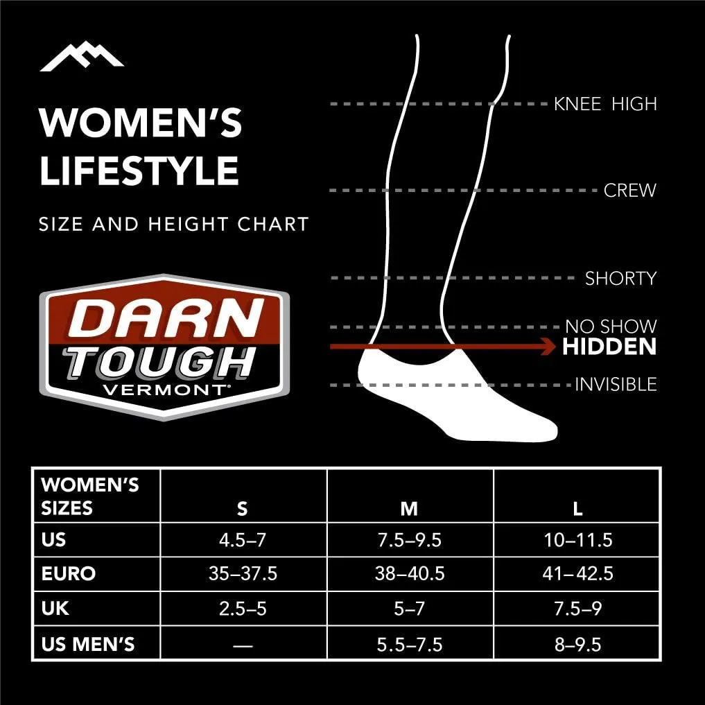Darn Tough Vermont Women's Nova No Show Hidden Lightweight