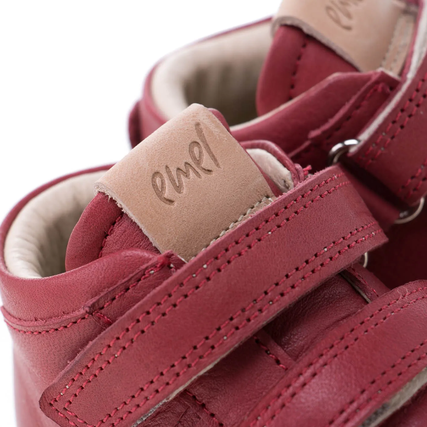 (E 1084-5) Emel first velcro shoes red