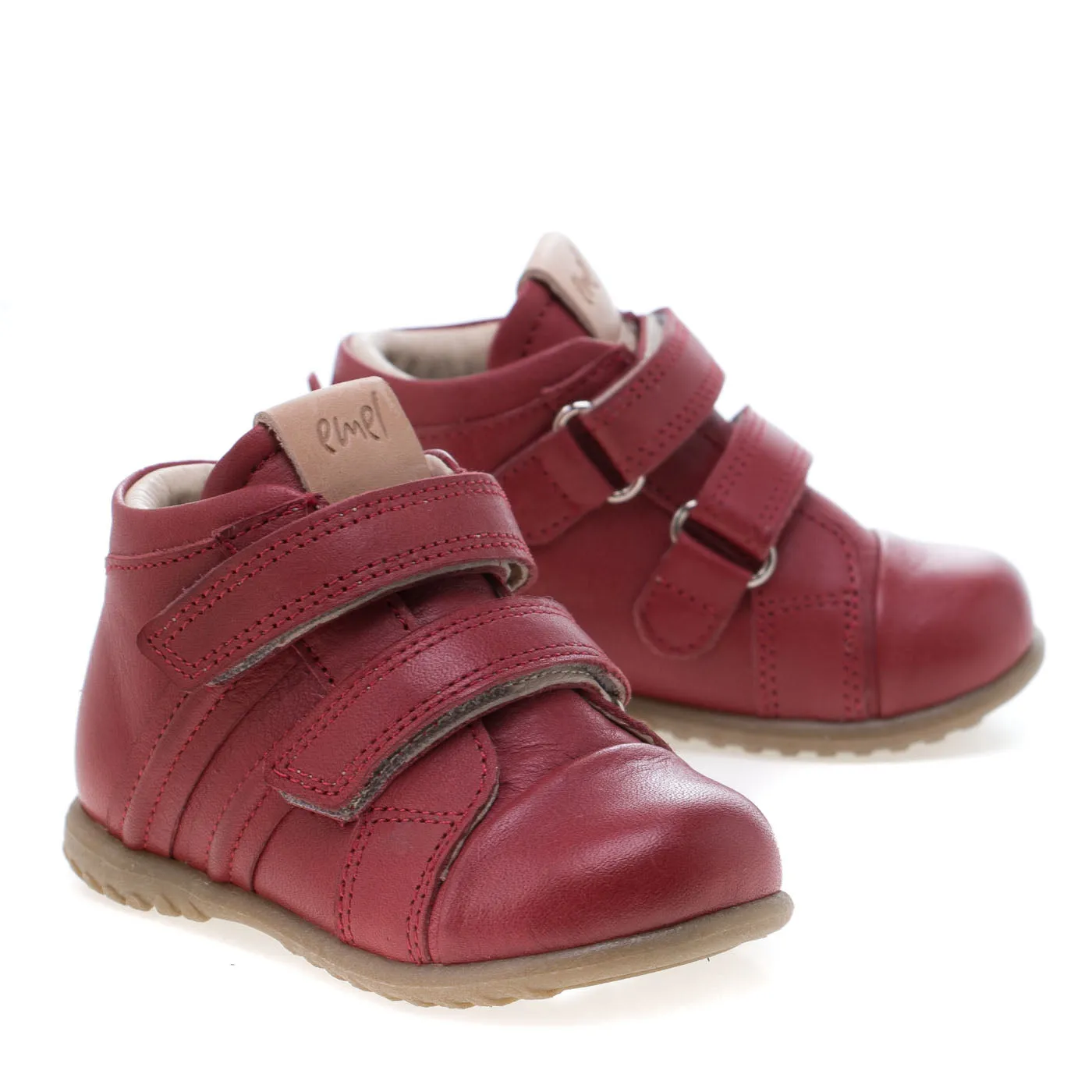 (E 1084-5) Emel first velcro shoes red