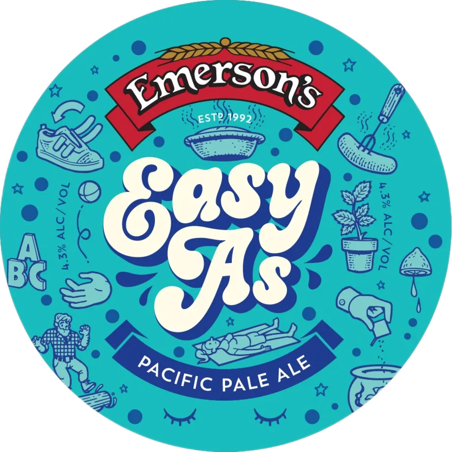 Emerson's Easy As Pale Ale 50L Keg DS