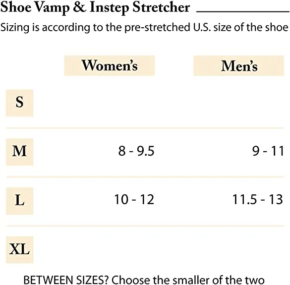FootFitter Instep & Vamp Shoe Stretcher | Relieves Foot Tightness Across Top of Shoe