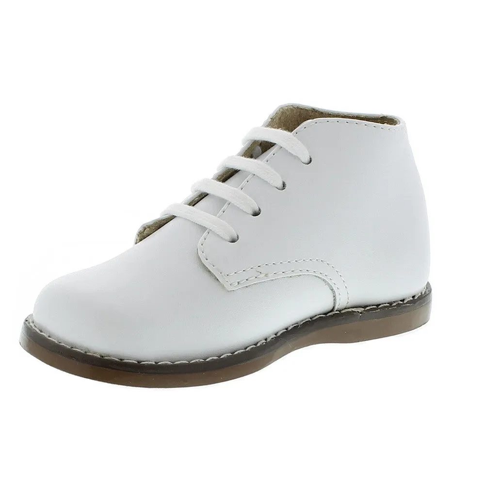 Footmates Boys Dress Shoes - Todd - White
