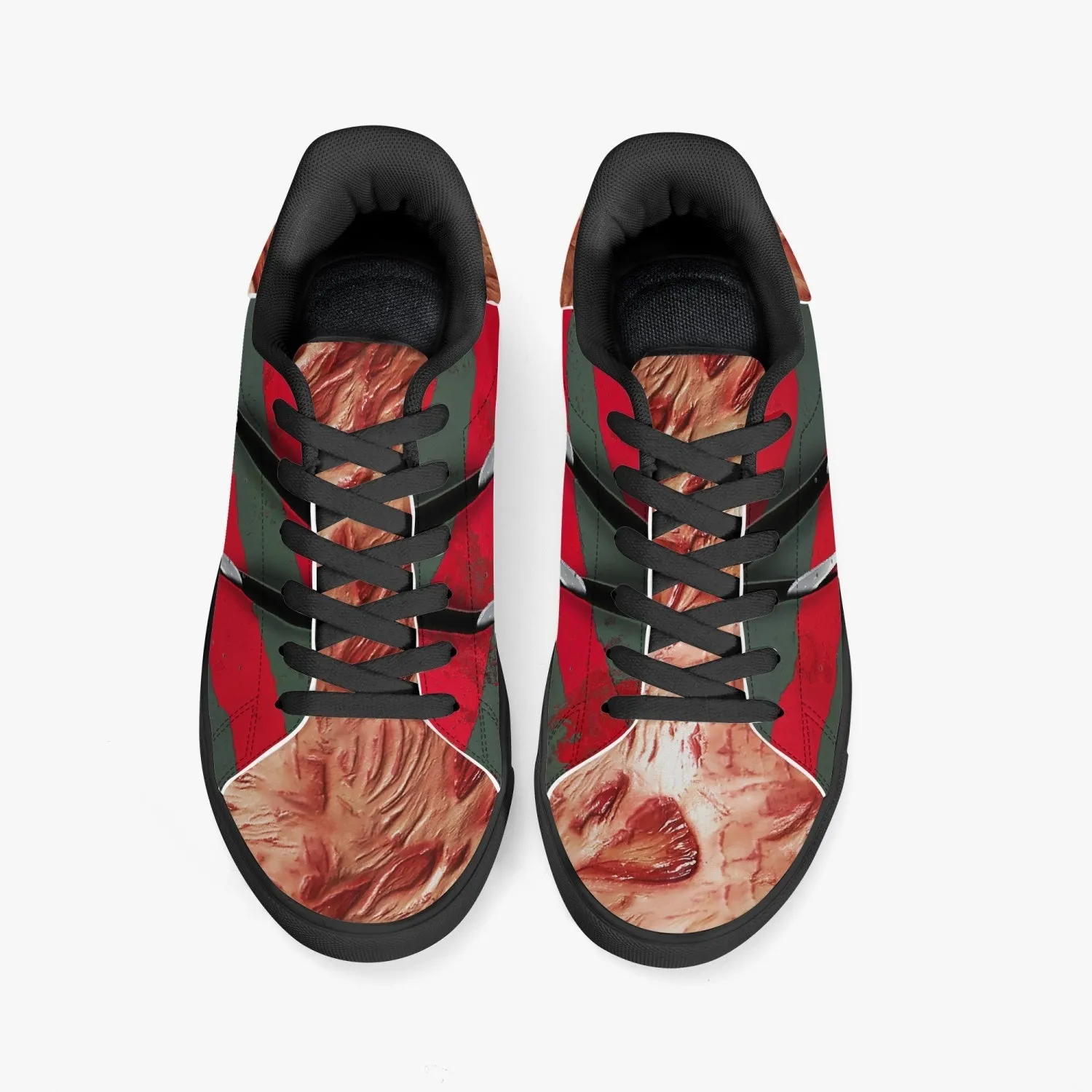 Freddy's Claws: Classic Low-Top Tennis Sneakers