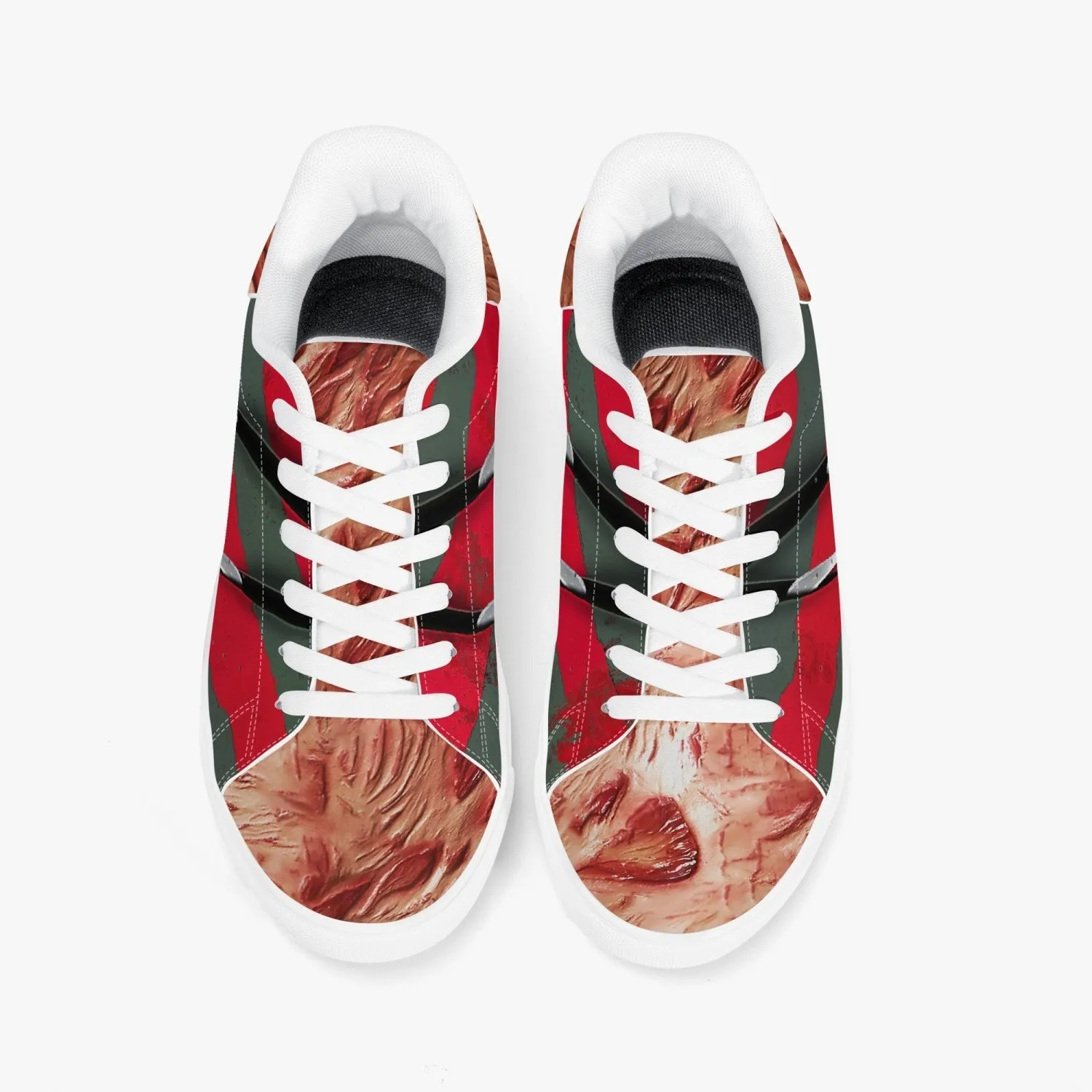 Freddy's Claws: Classic Low-Top Tennis Sneakers