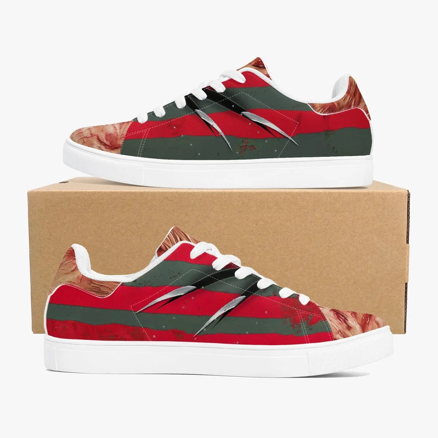 Freddy's Claws: Classic Low-Top Tennis Sneakers