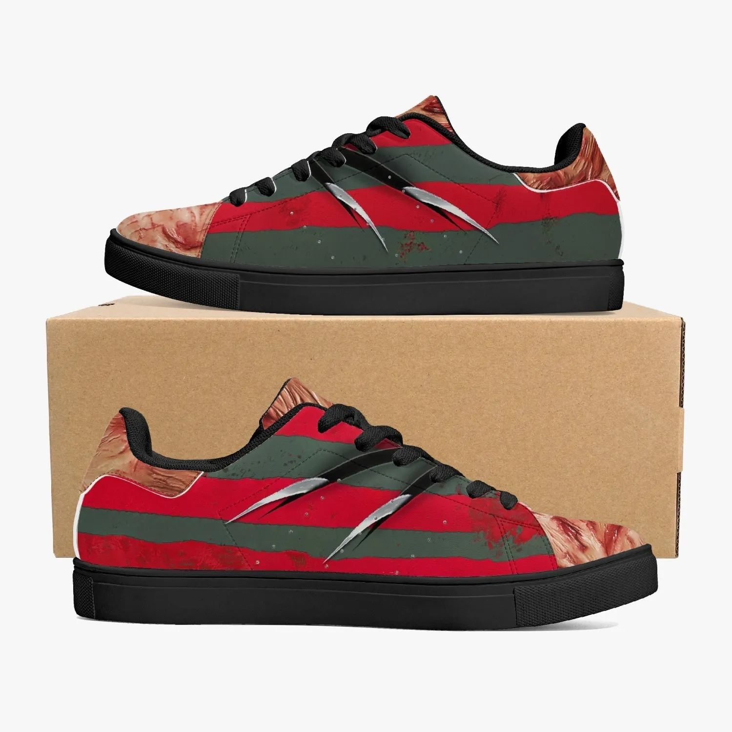 Freddy's Claws: Classic Low-Top Tennis Sneakers