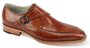 Giovanni Leather Dress Shoes-AMATO-TAN