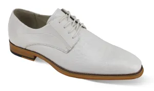 Giovanni Leather Dress Shoes-MASON-WHT