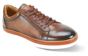 Giovanni Leather Dress Shoes-PORTOR-TAN