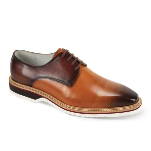 Giovanni Leather Dress Shoes-REGGIE-TAN-BRN