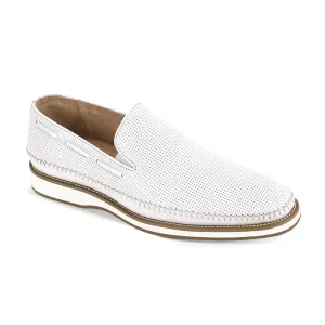 Giovanni Leather Dress Shoes-SID-WHT