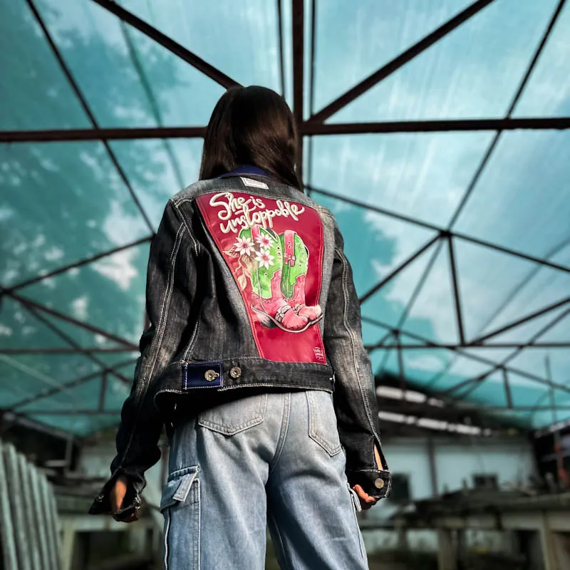 Handpainted Unstoppable Jacket