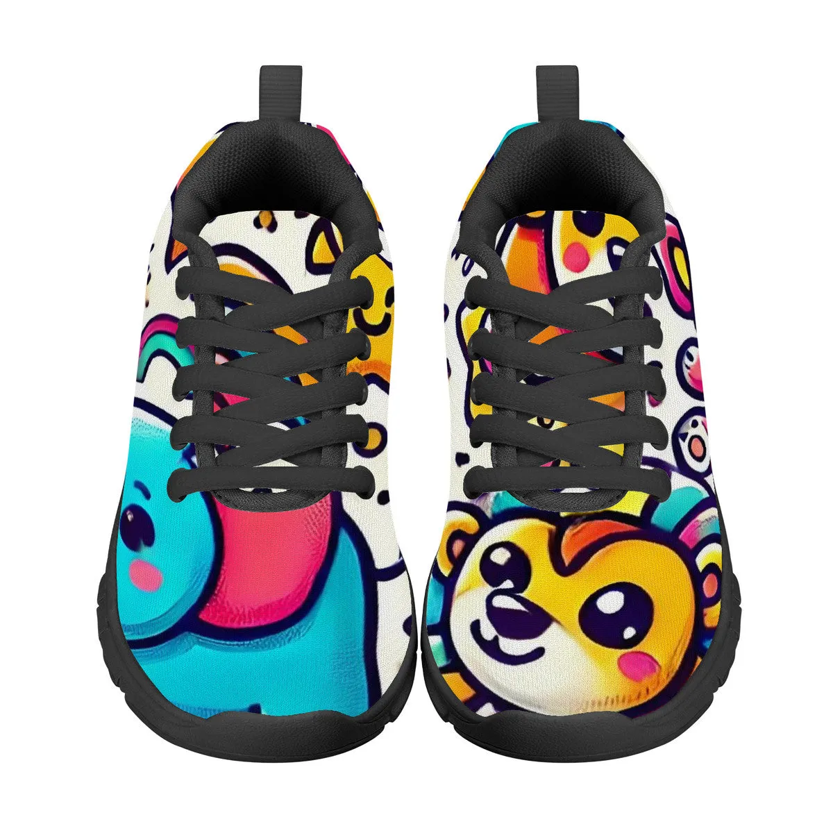 Happy Feet Kids Sneakers - Black
