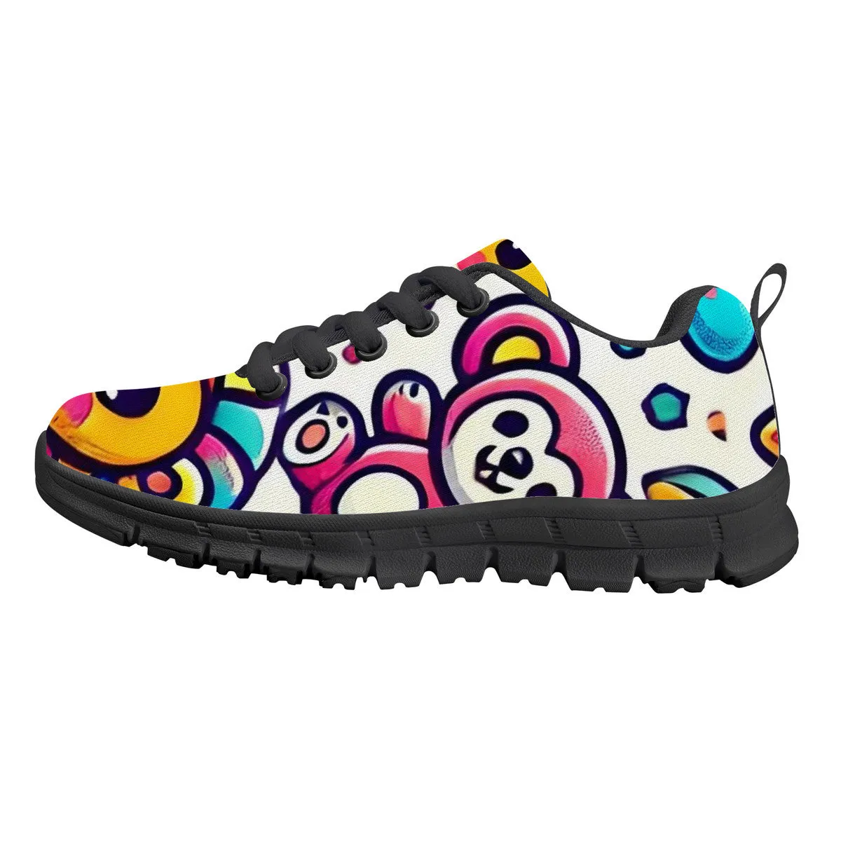 Happy Feet Kids Sneakers - Black