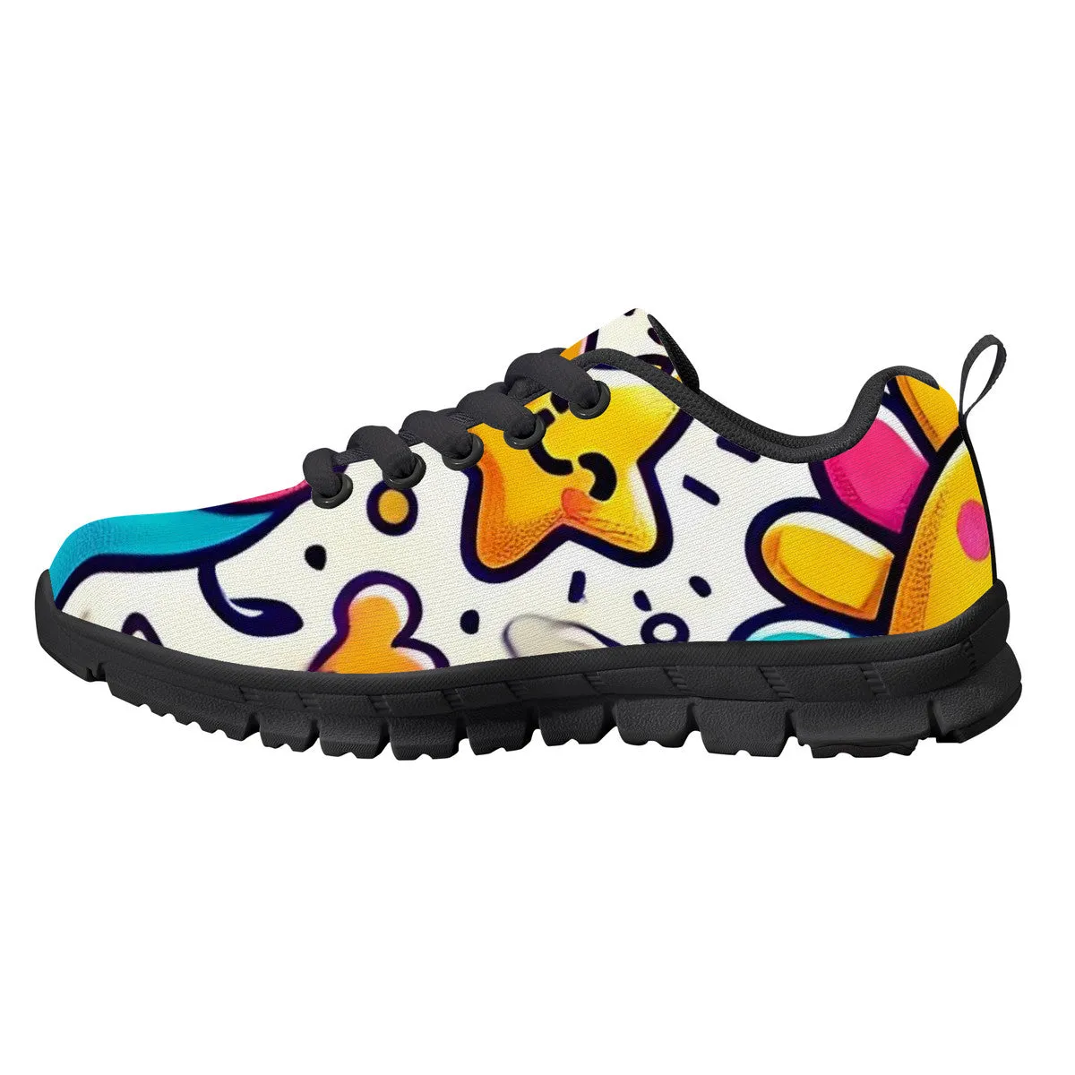 Happy Feet Kids Sneakers - Black