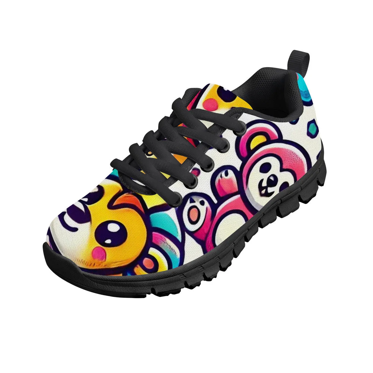 Happy Feet Kids Sneakers - Black