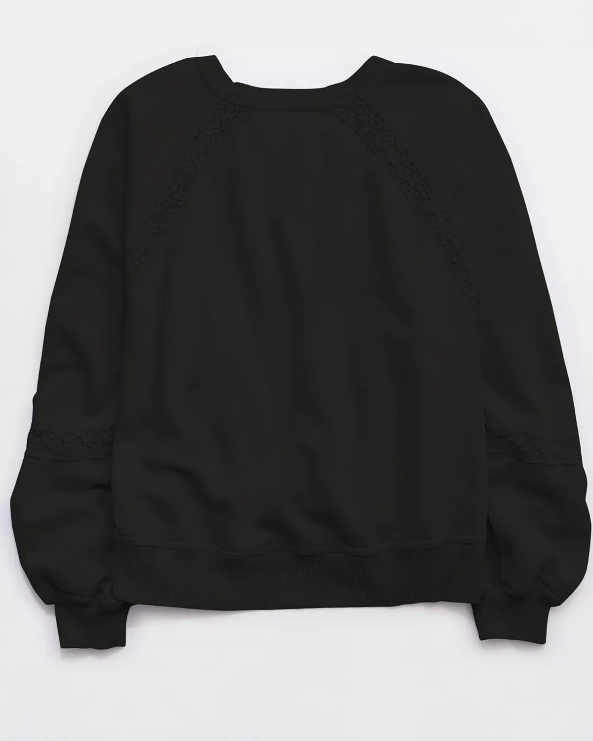 Locachy Womens Oversized Sweatshirt Casual V Neck Long Sleeve Cropped Pullover Tops Trendy Loose Blouses