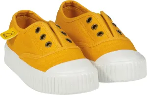 Me & Henry Yellow canvas plimsolls