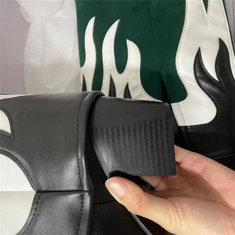 MIDI COWBOY BOOTS