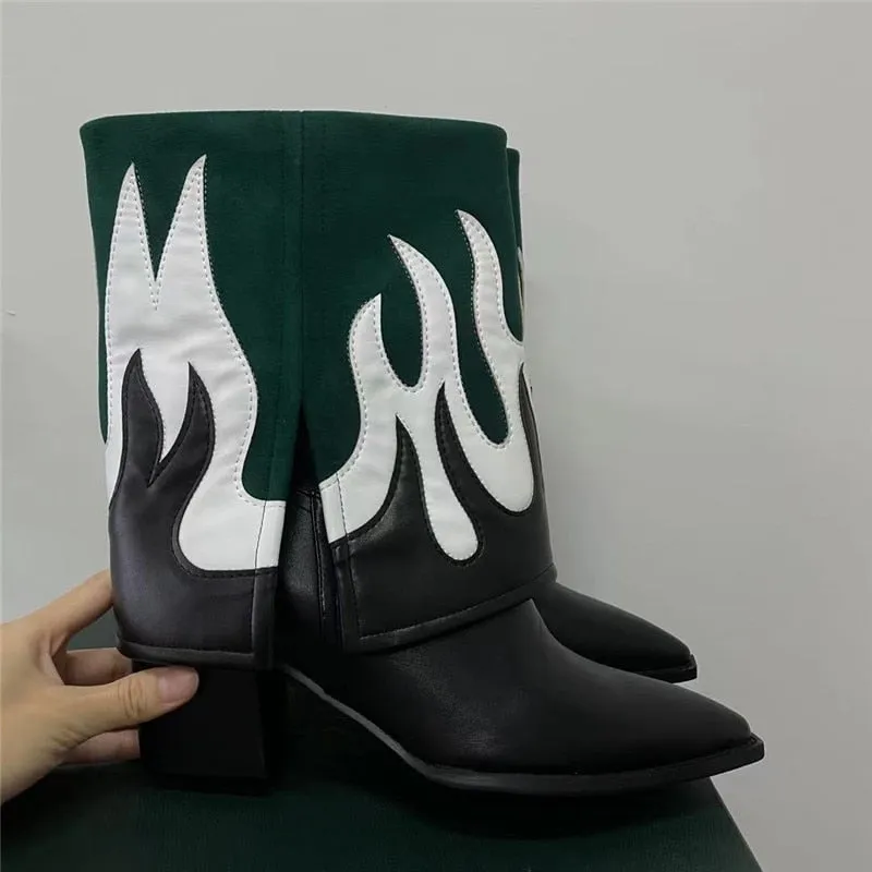 MIDI COWBOY BOOTS