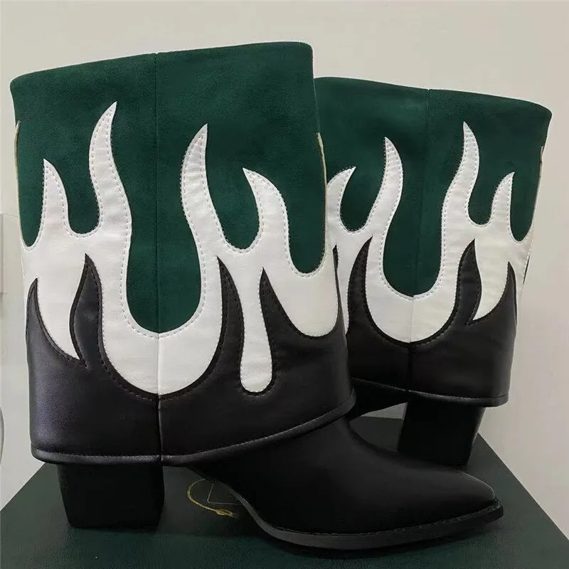 MIDI COWBOY BOOTS