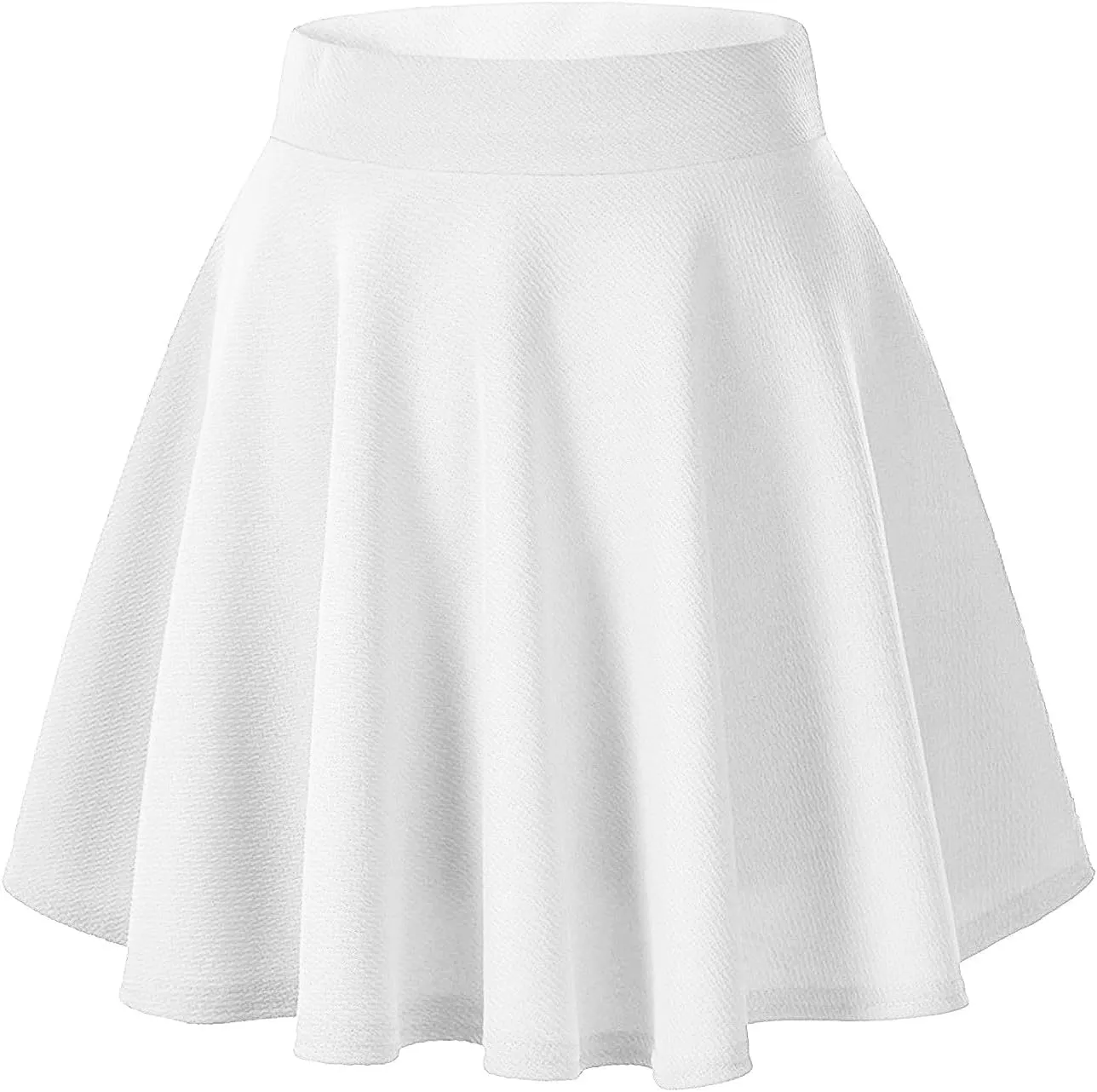 Mini Skirt for Women Winter Pleated High Waist Short Skirt Cute Solid Color A Line Skirt Flared Casual Skater