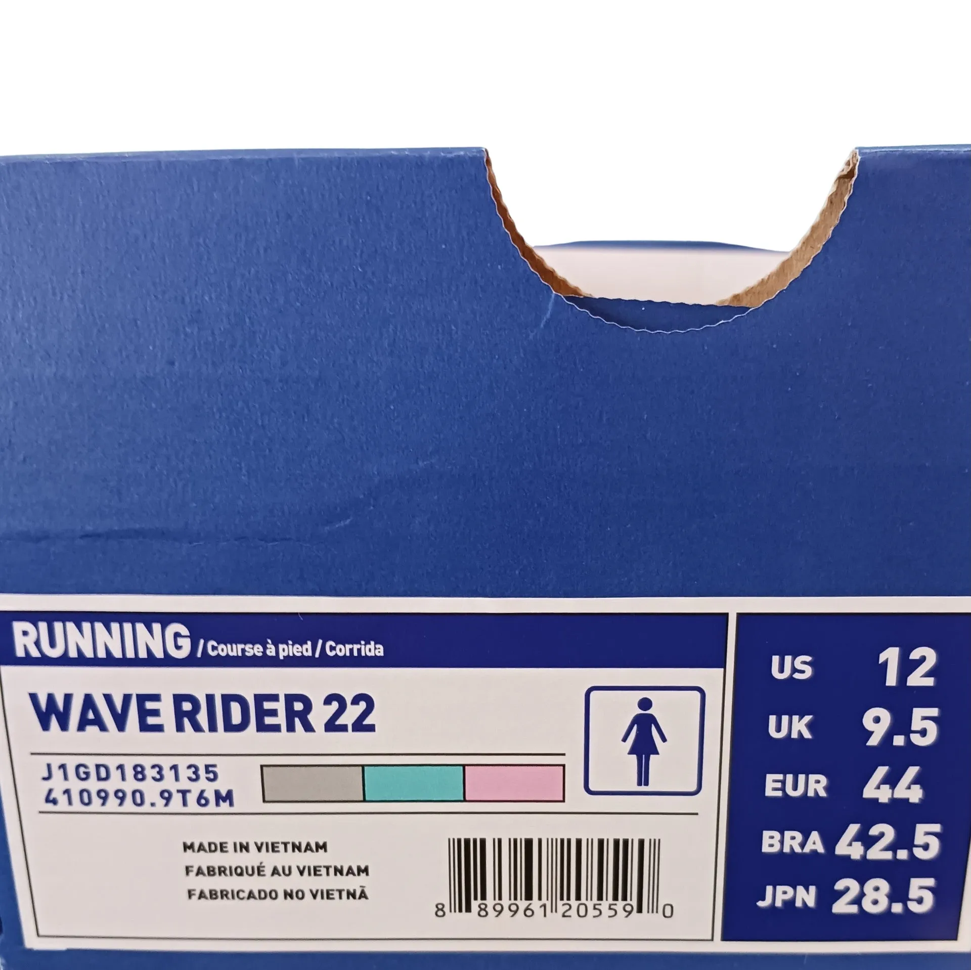 Mizuno Wave Rider Running Shoes, Womens Size US 12