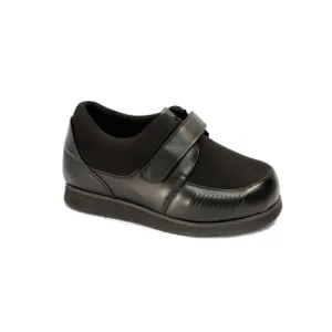 Mt. Emey 628-E Black (10E/14E Width) -  Black Women's Lycra Casual Shoes