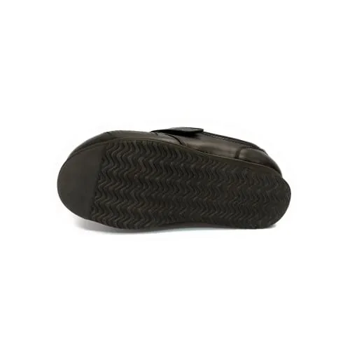 Mt. Emey 628-E Black (10E/14E Width) -  Black Women's Lycra Casual Shoes
