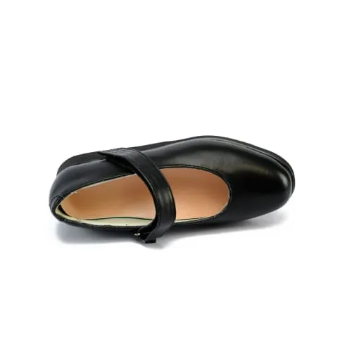 Mt. Emey 9202 Black - Women's Extra-depth Mary Jane Shoes