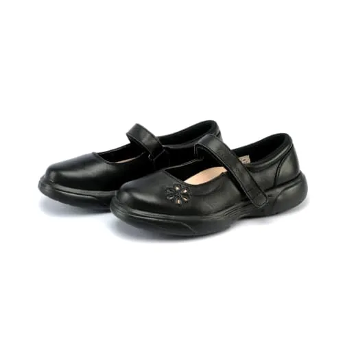Mt. Emey 9205 Black - Women's Light Weight Mary Jane Strap