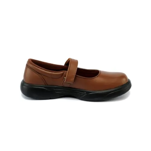Mt. Emey 9205 Brown - Women's Extreme-Light Mary Jane Strap