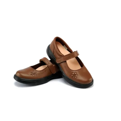 Mt. Emey 9205 Brown - Women's Extreme-Light Mary Jane Strap