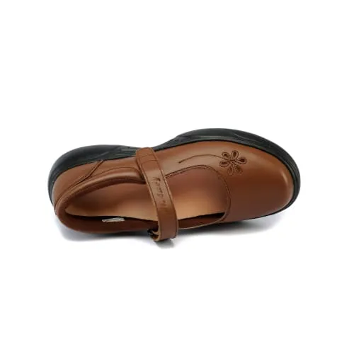 Mt. Emey 9205 Brown - Women's Extreme-Light Mary Jane Strap