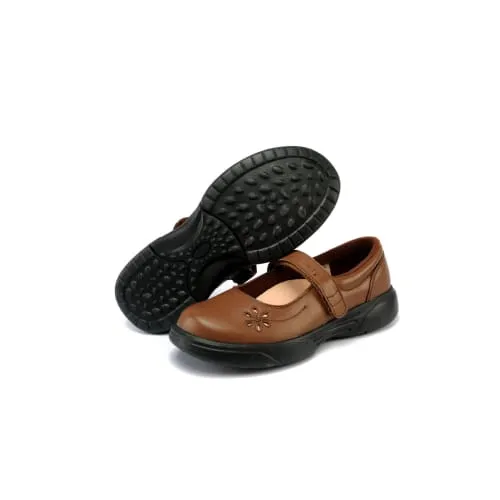 Mt. Emey 9205 Brown - Women's Extreme-Light Mary Jane Strap