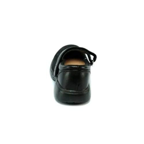 Mt. Emey 9205-L Black Lyrca - Women's Extreme-Light Mary Jane Strap