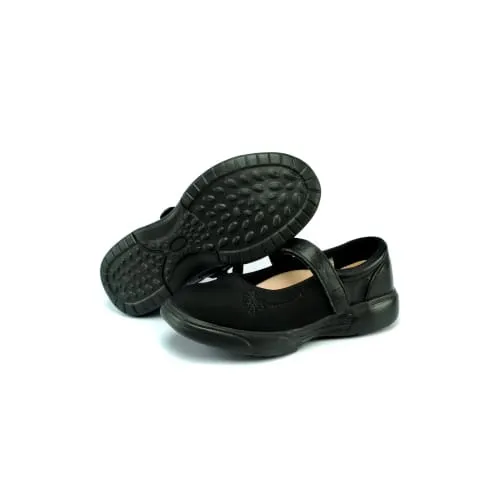 Mt. Emey 9205-L Black Lyrca - Women's Extreme-Light Mary Jane Strap