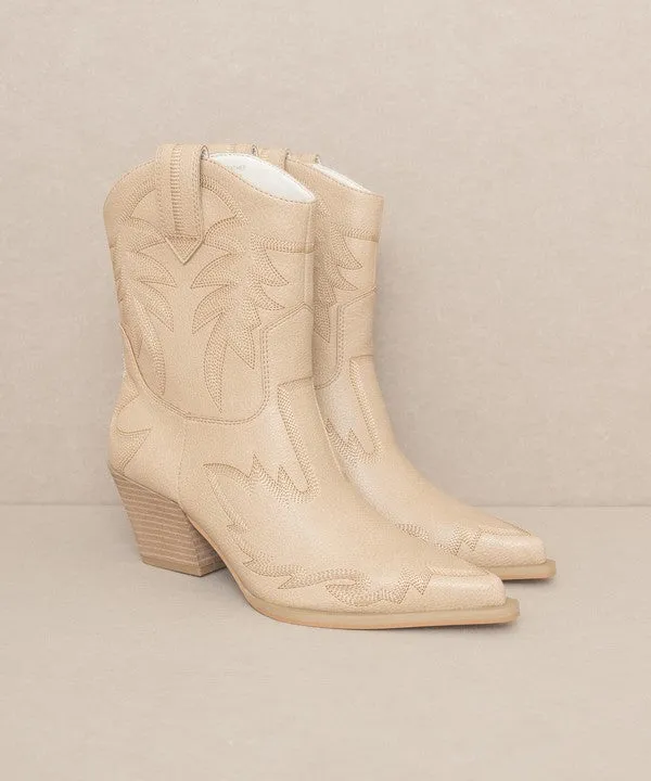 Nantes Classic Stitched Cowboy Boots